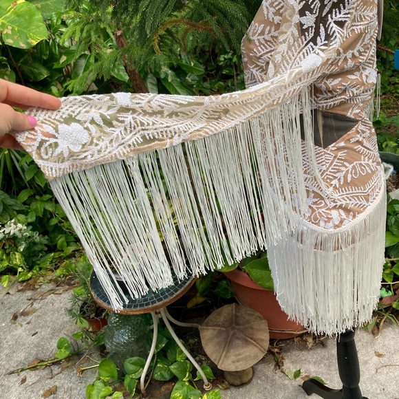 L’atiste fringe & sequin dres NWT sz M - Picture 13 of 14